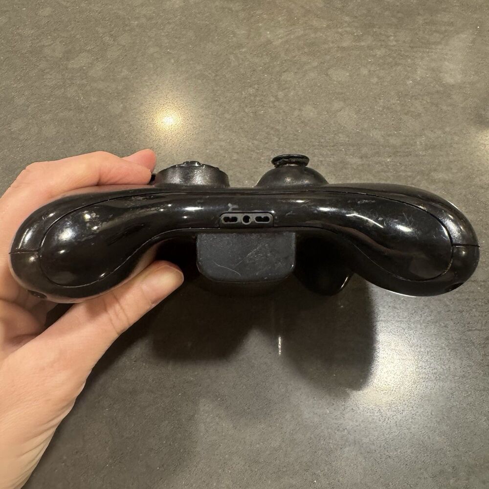 Microsoft Xbox 360 Wireless Controller Genuine OEM Black Free Shipping - Picture 4 of 12